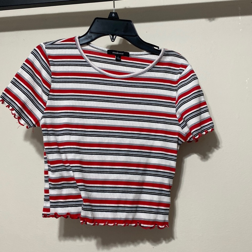 Striped Crop Top